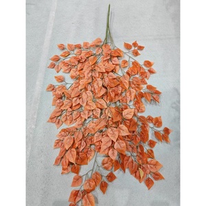 أوراق صناعية طويلة ينبع طويل فروع أوراق الصلال الاصطناعية الاصطناعية أوراق الشجر الخضراء ينبع - Product Image 1