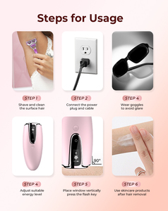 Depiladora <span class=keywords><strong>de</strong></span> mano <span class=keywords><strong>para</strong></span> uso doméstico, depiladora láser IPL permanente sin dolor, rejuvenecimiento <span class=keywords><strong>de</strong></span> la piel, máquina <span class=keywords><strong>de</strong></span> plástico <span class=keywords><strong>para</strong></span> el cuidado del cuerpo personalizable - Product Image 4