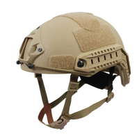 Casque tactique FAST High Cut haute performance en PE Aramid léger, style MICH, avec support NVG et rails latéraux, qualité Elite pour l'extérieur