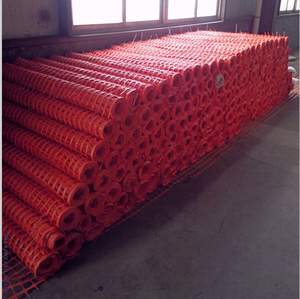 Arancione arena di recinzione di plastica o di confine, barriera mesh scherma, metallo posta in gioco - Product Image 5