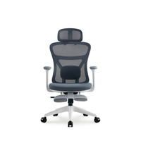 Chaise de bureau ergonomique inclinable en maille JOHOOFURNITURE avec appui-tête, structure en PP, fabriquée en Chine pour salle de conférence