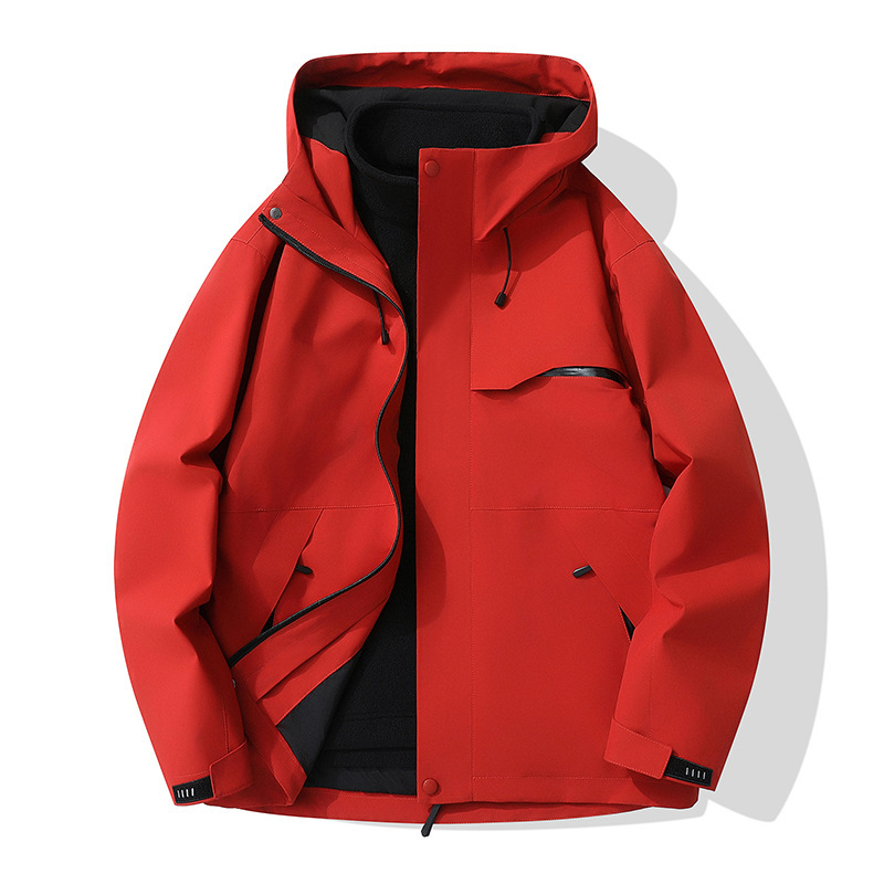 unisex red phoenix inner lining removable