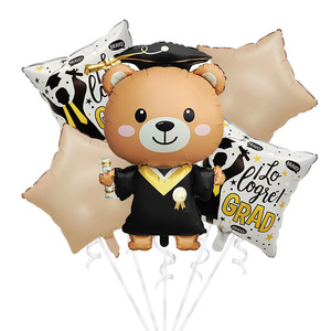 Set de Globos de Graduación con Diseño de la Clase de 2026, Globos de Felicitación para Decoración de Fiestas de Graduación - Product Image 4