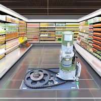 Opérateurs de portes automatiques Sanxing personnalisables 1000 kg, moteur latéral moderne en alliage d'aluminium AC 400W pour supermarchés