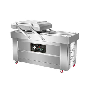 Machine d'emballage sous vide de haute qualité à <span class=keywords><strong>prix</strong></span> d'usine pour <span class=keywords><strong>poisson</strong></span>, steak et autres aliments, scellage par compression à double chambre - Product Image 3