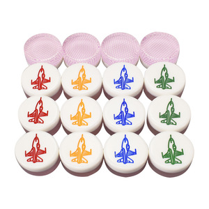 Jeu de Ludo <span class=keywords><strong>en</strong></span> Bois Durable Grande Taille avec Plateau d'Échecs Avion et Dés pour Réunions Familiales et Cadeaux - Product Image 5