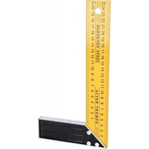 KS TOOLS-300,0220 Ángulo de carpintero con lengüeta de acero, 250 mm - EAN 4042146067604 CUADROS Y COMPASES - Product Image 2