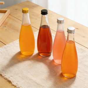 Botella de Vidrio Transparente Vacía, <span class=keywords><strong>Alta</strong></span> y con Fondo Grueso, 330ml 500ml, para Bebidas, Refrescos, Agua Mineral, Botellas de Vidrio para Bebidas Espumosas - Product Image 6