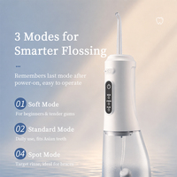 Appareil de nettoyage buccal portable et étanche à jet d'eau, équipement de massage et de nettoyage pour l'hygiène buccale quotidienne