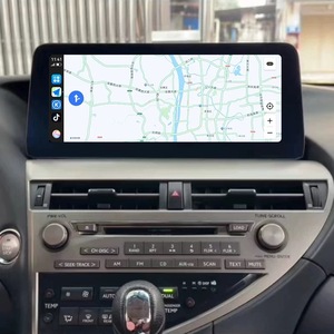 หน้าจอสัมผัส 12.3 นิ้ว 8+256G ควอดคอร์ เครื่องเล่นสเตอริโอในรถยนต์ รองรับ Carplay และ Android Auto พร้อมระบบนำทาง GPS สำหรับ <span class=keywords><strong>Lexus</strong></span> <span class=keywords><strong>RX270</strong></span> RX350 ปี 2009-2014 - Product Image 1