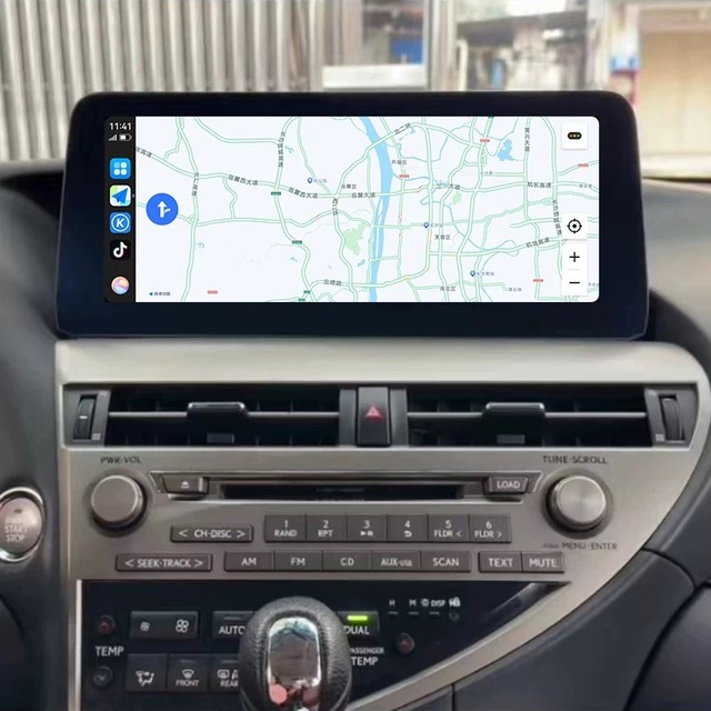 12.3'' Touch Screen 8+256G Qcta Core Car Stereo Player Carplay Android Auto GPS Navigation Radio for Lexus RX270 RX350 2009~2014