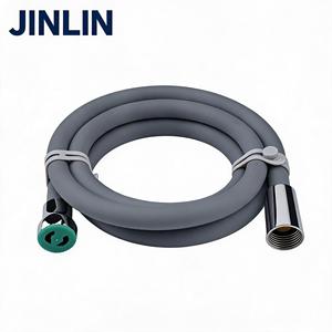 <span class=keywords><strong>Tuyau</strong></span> flexible tressé en PVC Jinlin M3/8" X F3/8" pour lave-vaisselle, lavabo, conduite d'eau d'arrivée, <span class=keywords><strong>tuyau</strong></span> de <span class=keywords><strong>douche</strong></span> universel moderne en PVC - Product Image 1