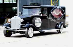 Wholesale Classic Black Funeral Car Hearse Van <b>Special</b> <b>Transportation</b> Vehicle for Funerals - Product Image 5