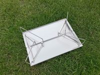 Table pliante d'extérieur ultra-légère et portable, pliage en une seconde, style Soto pour le camping, le barbecue et les pique-niques