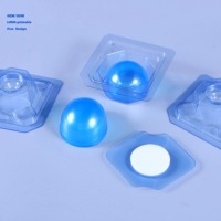 Plateau médical en plastique autoclavable avec organisateur utilitaire pour le conditionnement de l'entretoise tibiale en milieu