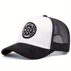Tùy chỉnh sáu mảnh xe tải lưới Mũ bóng chày bọt bông mũ <span class=keywords><strong>trucker</strong></span> cap phong cách hip hop phong cách cho cuộc phiêu lưu bãi biển Ngoài trời - Product Image 3