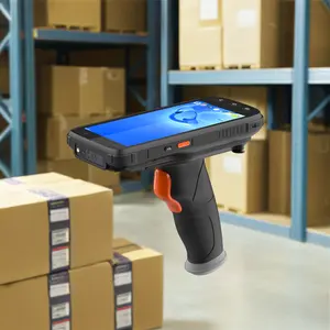 IP67 Waterproof And Dustproof 4G 64GB RFID QR Scanner NFC Rugged PDA Handheld Computer With Infrared Reading Stock Available