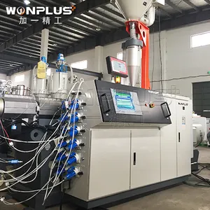 Ligne de production de tuyaux en plastique PE HDPE PPR/extrudeuse à vis unique à haut rendement