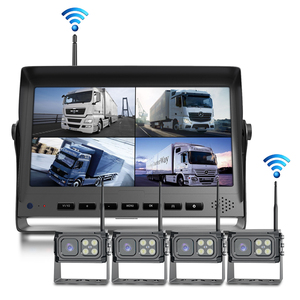 จอภาพไร้สาย AHD 1080P ขนาด 7 นิ้ว พร้อมกล้องมองหลัง 2CH 4 ช่องสัญญาณ ระบบ DVR แยกส่วน 24V สำหรับรถบัส รถพ่วง รถ SUV รถบรรทุก รถยนต์ ชุดกล้องมองหลัง - Product Image 3
