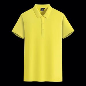 High Quality Men's Short-Sleeve T-<b>Shirts</b> New Summer Trendy Feel Pique for Polo Embroidered Design Breathable Men's Polo <b>Shirts</b> - Product Image 3