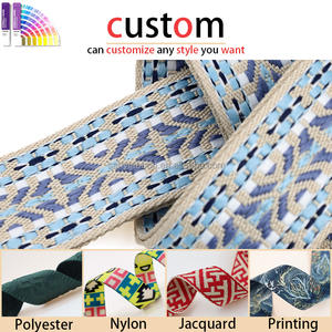 Correa de hombro de poliéster bohemio colorido más vendido, bandolera intercambiable, correa de hombro, correa de cartera - Product Image 3