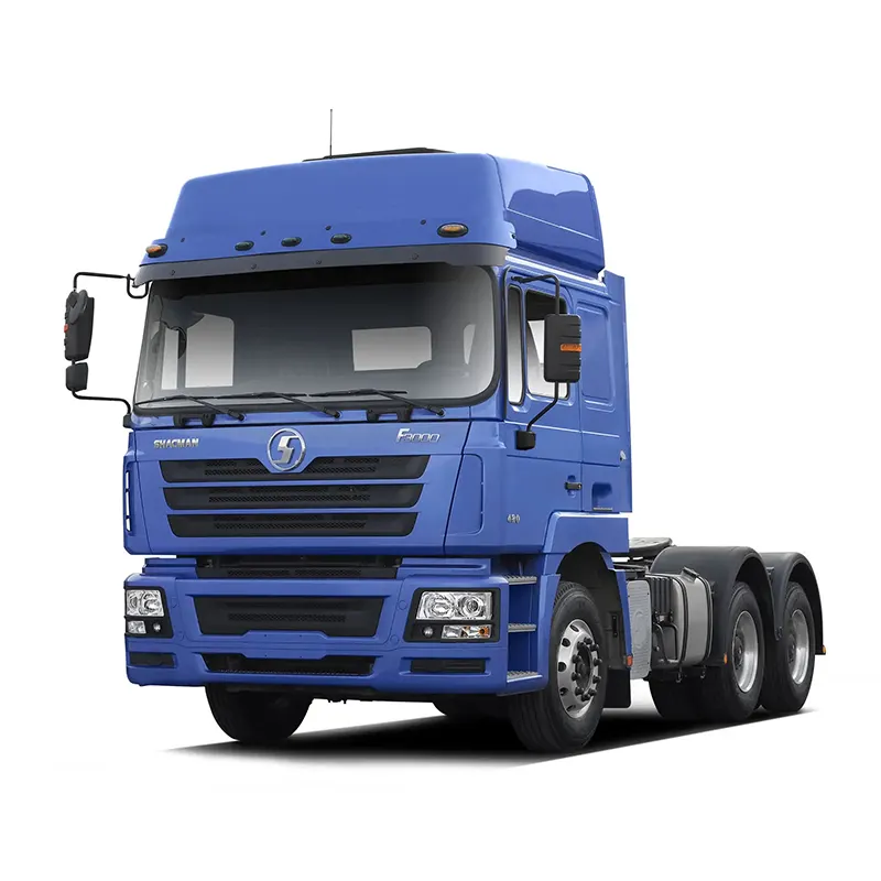 Shacman Heavy Duty Tweedehands Aanhangwagen Truck Hoofd X3000 500hp 10 Band Gebruikte Tractor Truck Te Koop