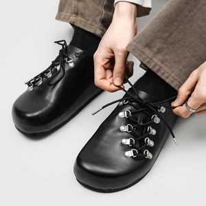 Novedad de Verano 2026: Zapatos Boken Slip-On para Hombre, Estilo Mule de Corte Bajo y Punta Abierta, Calzado Casual Cómodo para Verano - Product Image 4