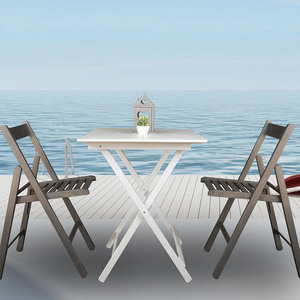 Sedie Pieghevoli in Legno di Faggio 42x40x78 Cm, Sedia Pieghevole per Interni ed Esterni Senza Braccioli - Product Image 5