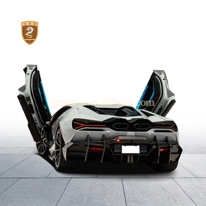 สปอยเลอร์หลังคาร์บอนไฟเบอร์แบบแห้ง MSY Style สำหรับ Lamborghini Revuelto ชุดแต่งสปอยเลอร์หลังรถยนต์ - Product Image 5
