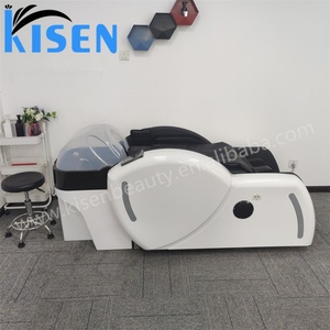Kisen Offre Spéciale Luxe Mobilier de Spa Capillaire Intelligent Nouvelle Tendance Fauteuil-Lit de Massage et Lavage pour Salon de Coiffure à Vendre Fabricant - Product Image 6
