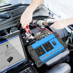 Inverter daya Off Grid 12V hingga 220V 300W + Pengendali isi daya tenaga surya 30A + Panel surya 18W 18V dengan suku cadang - Product Image 4