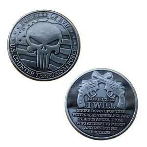 United States Counter Terror ism Force Souvenir münzen Punisher of Evil Gedenkmünze