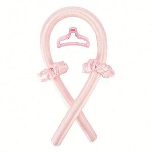 Set de Diadema Rizadora sin Calor con Rodillos de Cinta y Pinzas para Ondas Suaves y Naturales Durante la Noche, Regalo Promocional - Product Image 2