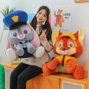 ตุ๊กตาผ้าซูโทเปีย จูดี้ กระต่าย และ นิค จิ้งจอก ตุ๊กตาการ์ตูน - Product Image 2