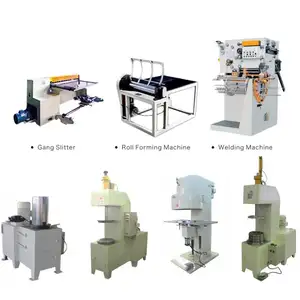 Machine For Making Tin Can Beading And Curling Machine For Chemical Tin Can Drum Making Machine