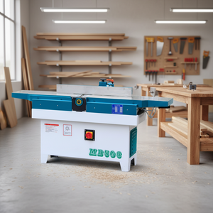Raboteuse de banc pour le travail du bois MB503, raboteuse-obturatrice oblique, largeur de rabotage 300 mm, tête de coupe droite, raboteuse électrique 380V - Product Image 1