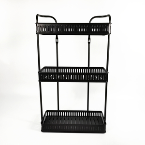 Estante de almacenamiento de pie de 3 niveles, escurridor de baño, organizador de cocina, estante para especias y verduras - Product Image 3