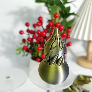 FUSEJOY Bestseller Transfronterizo: Calabaza 3D con Efecto de Llama (PLA) para Alivio del Estrés y la Ansiedad, Diseño en Espiral, Hecho en Zhejiang, para Jóvenes - Product Image 6