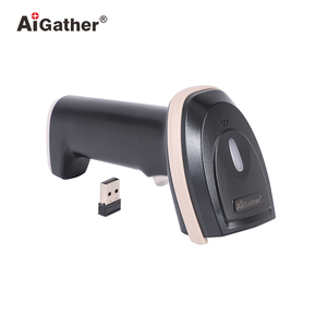 Aigather A-9568N không dây được xây dựng trong 2000mAh pin 2D mã vạch QR code scanner với <span class=keywords><strong>Mini</strong></span> 2.4G USB Receiver và Loại C Cáp - Product Image 2