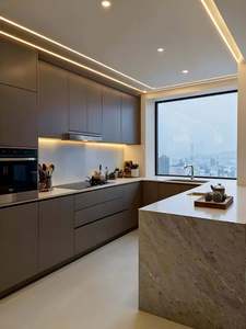 Modern Kitchen <b>Cabinets</b> Luxury Design Kitchen <b>Cabinets</b> Solid <b>Wood</b> Kitchen <b>Cabinets</b> - Product Image 5