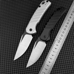 سكين جيب قابل للطي KS 7305 D2 بمقبض ألومنيوم، أداة تكتيكية للرحلات الخارجية والنجاة والإنقاذ والصيد - Product Image 6