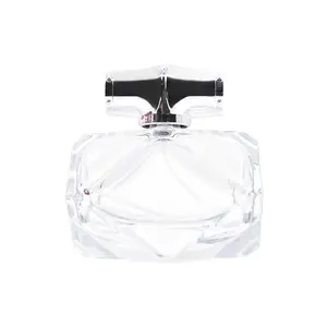 Basso MOQ all'ingrosso rotondo bottiglia di profumo pompa bottiglia di profumo di vetro vuota lusso 60ml 80ml