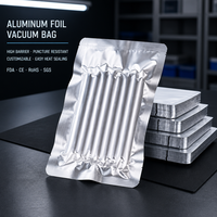 Sacs d'emballage sous vide en aluminium de qualité alimentaire, sacs en plastique anti-humidité pour la conservation de la fraîcheur à la maison et en restauration