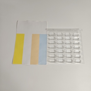 Organizzatore di Pillole Trasparente Personalizzato, Vassoio Settimanale per Medicinali, Confezione Monouso in Plastica PET per Capsule - Product Image 5