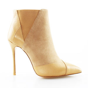 בטיחות גבירותיי אמיתי עור אופנתי קרסול חורף מגפי נשים עם עקב גבוה קרסול מין מגפי נשים - Product Image 3