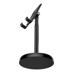 Table Stand For Smartphones And <b>Tablets</b> Black Carbon Fiber Design Adjustable Angle Desk <b>Holder</b> - Product Image 4
