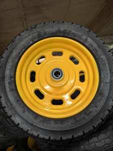 Rueda de aire de goma neumática de <span class=keywords><strong>segunda</strong></span> <span class=keywords><strong>mano</strong></span> de 18 pulgadas 3,50-10 de alta calidad, ruedas usadas para <span class=keywords><strong>carretilla</strong></span> de África - Product Image 2