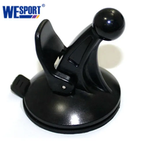 Khas 360 derajat berputar 17mm kepala bola GPS kaca depan mobil dudukan cangkir hisap pemegang untuk navigasi Garmin Nuvi