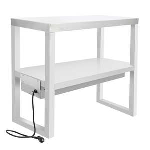 Mesa Calentadora de Alimentos Eléctrica Comercial de Acero Inoxidable para Restaurante, Hotel, Cantina - Product Image 1