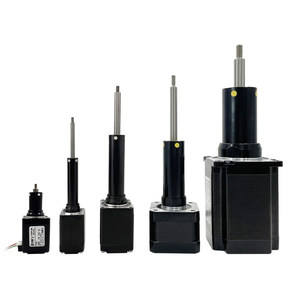 Motor de tornillo lineal híbrido Yingpengfei con varilla de empuje, 24V, 2 fases, diseño telescópico de elevación, reemplaza cilindros - Product Image 3